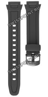 Черный полимерный ремешок Casio 10287400 для часов Casio W-756-1A