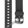 Черный полимерный ремешок Casio 10287400 для часов Casio W-756-1A