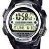 Черный полимерный ремешок Casio 10287400 для часов Casio W-756-1A