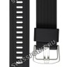 Черный полимерный ремешок Casio 10660472 для часов Casio PRG-601-1