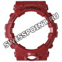 Красный полимерный рант корпуса Casio 10590704 для часов Casio GBA-800EL-4A