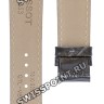 Серый кожаный ремешок Tissot T610035914, теленок, 20/18, без замка, для часов Tissot Fascination T920.407, T920.410, T924.410