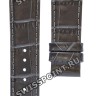 Серый кожаный ремешок Tissot T610035914, теленок, 20/18, без замка, для часов Tissot Fascination T920.407, T920.410, T924.410