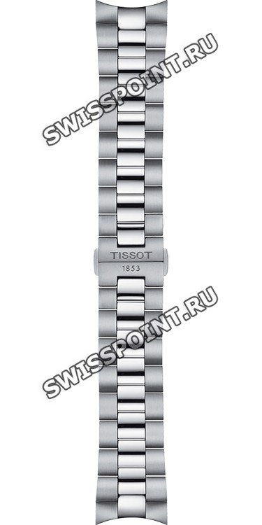 Стальной браслет Tissot T605046024 для часов Tissot PR 100 T101.617.11.041.00, T101.617.11.051.00