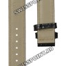 Черный кожаный ремешок Tissot T610029086, теленок, имитация крокодила, без замка, 16/16, для часов Tissot Dressport T050.207, T050.217