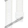 Белый кожаный ремешок Tissot T610020014, имитация крокодила, 14/14, без замка, для часов Tissot T-Wave L850