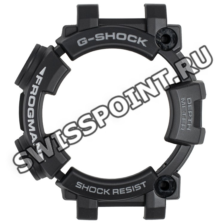 Черный рант корпуса часов Casio 10526242 для часов Casio GWF-D1000-1