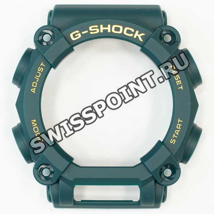 Зеленый полимерный рант корпуса Casio 10623136 для часов Casio GA-900DBR-3A