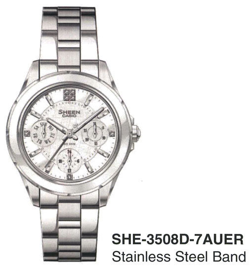 CASIO SHEEN SHE-3508D-7A