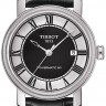 Черный кожаный ремешок Tissot T610035947, теленок, 20/18, без замка, для часов Tissot Bridgeport T097.407, T097.410