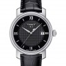 Черный кожаный ремешок Tissot T610035947, теленок, 20/18, без замка, для часов Tissot Bridgeport T097.407, T097.410