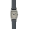 Серый сатиновый ремешок Longines L682119459, теленок, 10/8, без замка, для часов Longines BelleArti L2.195.0, L2.195.4, L2.195.8, L2.195.9