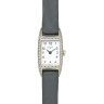 Серый сатиновый ремешок Longines L682119459, теленок, 10/8, без замка, для часов Longines BelleArti L2.195.0, L2.195.4, L2.195.8, L2.195.9