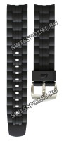 Черный полимерный ремешок Casio 10353144 для часов Casio EF-550-1A