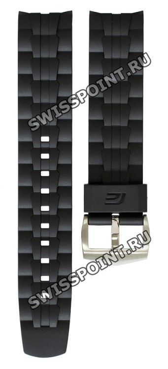 Черный полимерный ремешок Casio 10353144 для часов Casio EF-550-1A