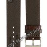 Коричневый кожаный ремешок Tissot T600040587, теленок, 19/18, стальная пряжка, для часов Tissot Every Time T109.410.16.033.00