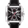 Черный кожаный ремешок Tissot T610027020, теленок, 22/18, без замка, для часов Tissot Quadrato ll T005.514