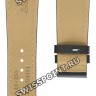 Черный кожаный ремешок Tissot T610027020, теленок, 22/18, без замка, для часов Tissot Quadrato ll T005.514