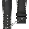 Черный кожаный ремешок Tissot T610027020, теленок, 22/18, без замка, для часов Tissot Quadrato ll T005.514