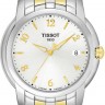 Стальное комбинированное звено браслета Tissot T613015237, сталь/желтый, для часов Tissot T-Ring R460