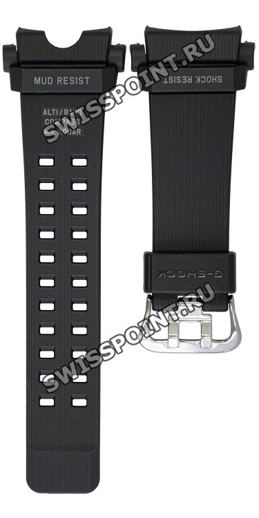 Черный полимерный ремешок Casio 10595229 для часов Casio GG-B100-1A