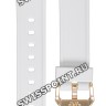 Белый полимерный ремешок Casio 10592098 для часов Casio MSG-C100G-7A