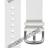 Белый полимерный ремешок Casio 10388854 для часов Casio BGA-131-7B, BGA-131-7B3, BGA-160-7B2, BGA-161-7B