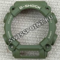 Зеленый полимерный рант корпуса Casio 10624205 для часов Casio GA-900HC-3A