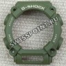 Зеленый полимерный рант корпуса Casio 10624205 для часов Casio GA-900HC-3A