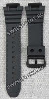 Черный полимерный ремешок Casio 10538961 для часов Casio AE-3000W-1, AE-3000W-9, CPA-100-1, CPA-100-9