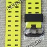 Кислотный желто-зеленый полимерный ремешок Casio 10685347 для часов Casio GW-9500MRY-1A9