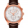 Коричневый кожаный ремешок Tissot T610036434, теленок, 20/18, без замка, для часов Tissot Ballade lll T108.408, T912.410, T912.428, T924.410, T920.407, T920.410, T920.417