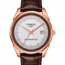 Коричневый кожаный ремешок Tissot T610036434, теленок, 20/18, без замка, для часов Tissot Ballade lll T108.408, T912.410, T912.428, T924.410, T920.407, T920.410, T920.417