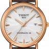 Коричневый кожаный ремешок Tissot T610036434, теленок, 20/18, без замка, для часов Tissot Ballade lll T108.408, T912.410, T912.428, T924.410, T920.407, T920.410, T920.417