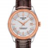 Коричневый кожаный ремешок Tissot T610036434, теленок, 20/18, без замка, для часов Tissot Ballade lll T108.408, T912.410, T912.428, T924.410, T920.407, T920.410, T920.417