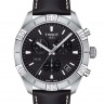 Черный кожаный ремешок Tissot T610046094, теленок, 22/20, стальная пряжка, для часов Tissot PR 100 T101.610, T101.617