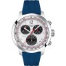 Синий каучуковый ремешок Tissot T603044837, 20/17, стальная пряжка, для часов Tissot T-Sport T114.417.17.047.00 PRC 200