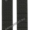 Черный каучуковый ремешок Tissot T610014517, 16/16, интегрированный, без замка, для часов Tissot T-Race T011.217, T342