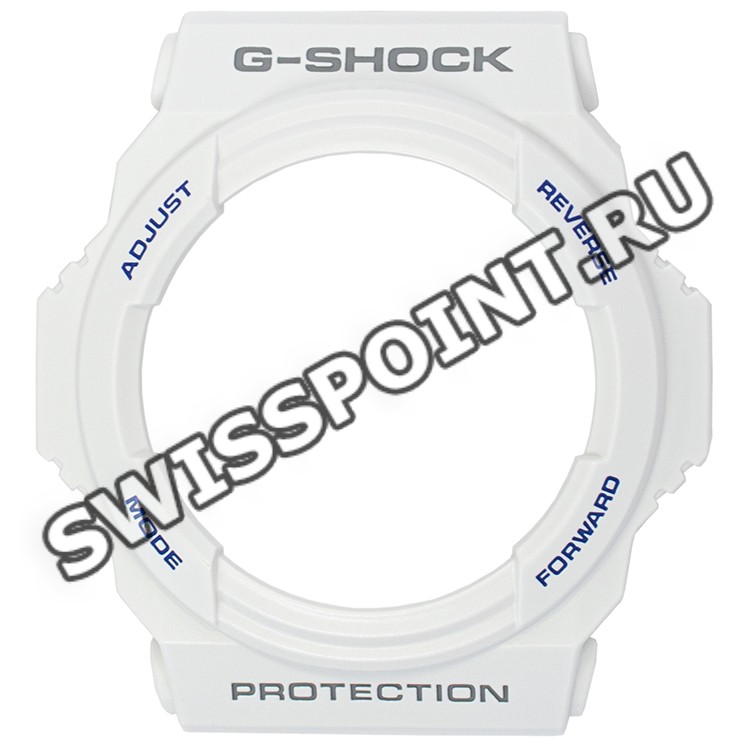 Белый рант корпуса часов Casio 10427796 для часов Casio GA-150MF-7A