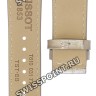 Серый кожаный ремешок Tissot T610031777, теленок, имитация крокодила, 20/18, без замка, для часов Tissot Lady-Round T052.210.16.037.01, T052.210.26.037.00