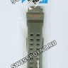 Зеленый полимерный ремешок Casio 10533484, стальная пряжка, для часов Casio GW-A1100KH-3A