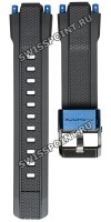 Черный полимерный ремешок Casio 10597556 для часов Casio MTG-B1000RB-2A