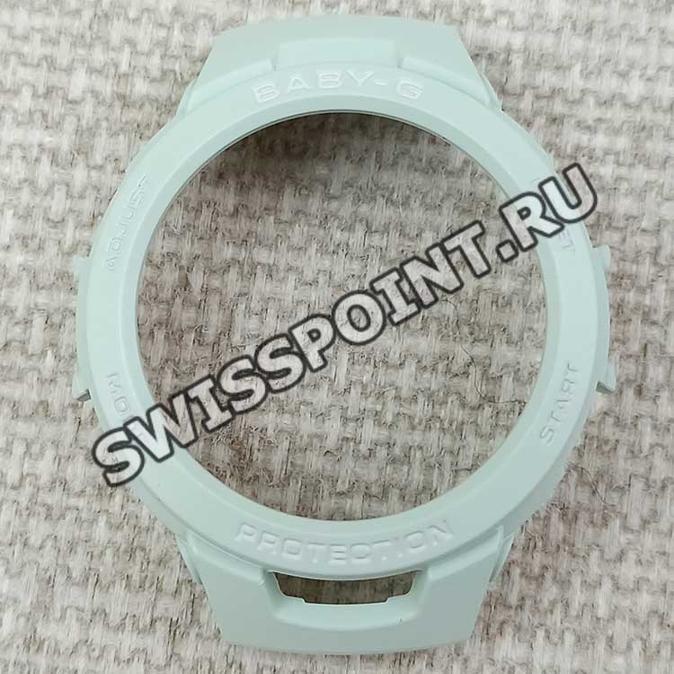 Зеленый полимерный рант корпуса Casio 10643894 для часов Casio BSA-B100CS-3A