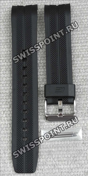 Черный полимерный ремешок Casio 10572817 для часов Casio EFV-570P-1A
