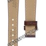 Коричневый кожаный ремешок Tissot T610040262, теленок, 15/12, без замка, для часов Tissot Every Time T109.210