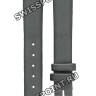 Серый сатиновый ремешок Longines L682119571, теленок, удлиненный, 12/10 XL, без замка, для часов Longines BelleArti L2.194.0, L2.194.4, L2.194.8, L2.194.9