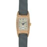 Серый сатиновый ремешок Longines L682119571, теленок, удлиненный, 12/10 XL, без замка, для часов Longines BelleArti L2.194.0, L2.194.4, L2.194.8, L2.194.9