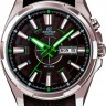 Черный полимерный ремешок Casio 10460200 для часов Casio EFR-102-1A