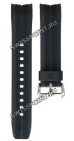 Черный полимерный ремешок Casio 10460200 для часов Casio EFR-102-1A