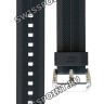 Черный полимерный ремешок Casio 10460200 для часов Casio EFR-102-1A